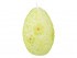 Свеча "яйцо" салатовая высота=11 см. Adpal (348-518)