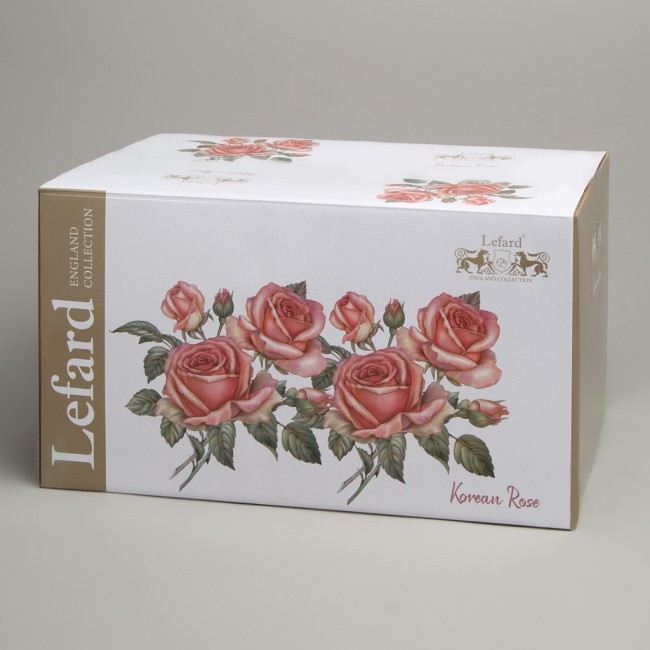 Сервиз чайный lefard "корейская роза" на 6 пер. 14 пр. Lefard (590-683)