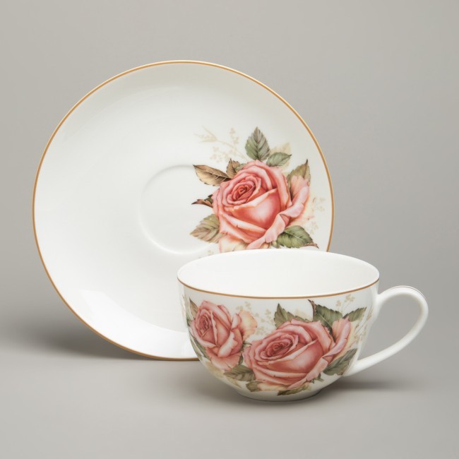 Сервиз чайный lefard "корейская роза" на 6 пер. 14 пр. Lefard (590-683)