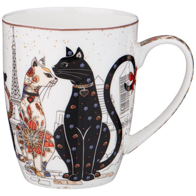 Кружка lefard "парижские коты" 400 мл Lefard (104-951) Кружка lefard "парижские коты" 400 мл Lefard (104-951)