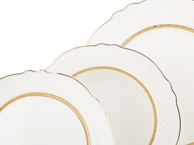 Столовый сервиз на 6 персон "майский" 27 пр. Lefard (586-268) Столовый сервиз на 6 персон "майский" 27 пр. Lefard (586-268)