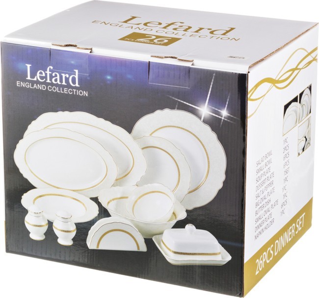 Столовый сервиз на 6 персон "майский" 27 пр. Lefard (586-268) Столовый сервиз на 6 персон "майский" 27 пр. Lefard (586-268)