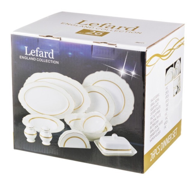 Столовый сервиз на 6 персон "майский" 27 пр. Lefard (586-268) Столовый сервиз на 6 персон "майский" 27 пр. Lefard (586-268)