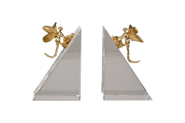 Держатели для книг "Стрекозы" 2 шт, 10,5*8*15см (TT-00006366) Держатели для книг "Стрекозы" 2 шт, 10,5*8*15см (TT-00006366)