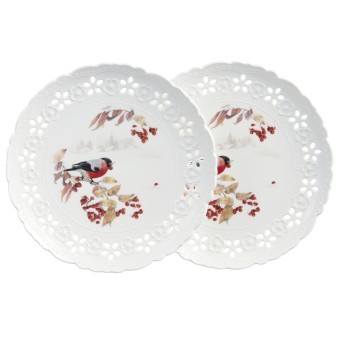 Набор тарелок закусочных lefard "forest tale" 20,5 см Lefard (441-054)