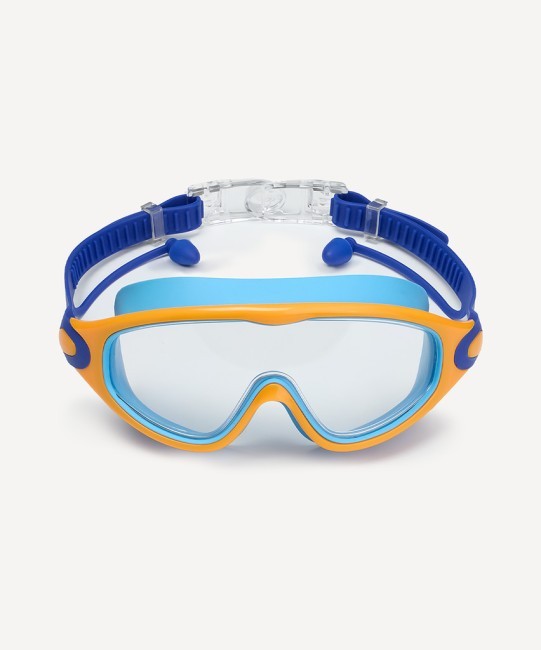 Очки-маска для плавания с берушами 25DEGREES Fusion Navy/Blue/Orange, детский (2125369)