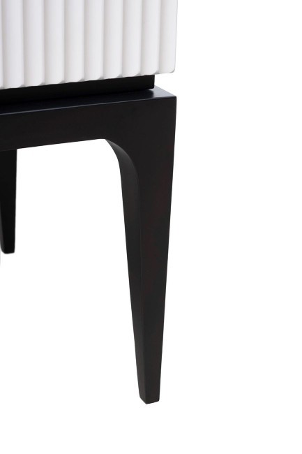 Тумбочка прикроватная Este черно/серая 50*40*50см (TT-00012116)