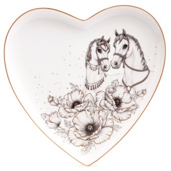 Тарелка lefard "top style" сердце 21,5*2 см Lefard (590-709)