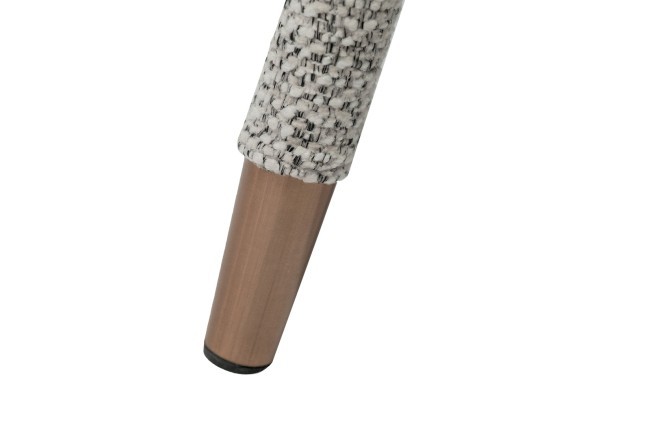 Стул обеденный шенилл белый 55*62*77см (TT-00014502)