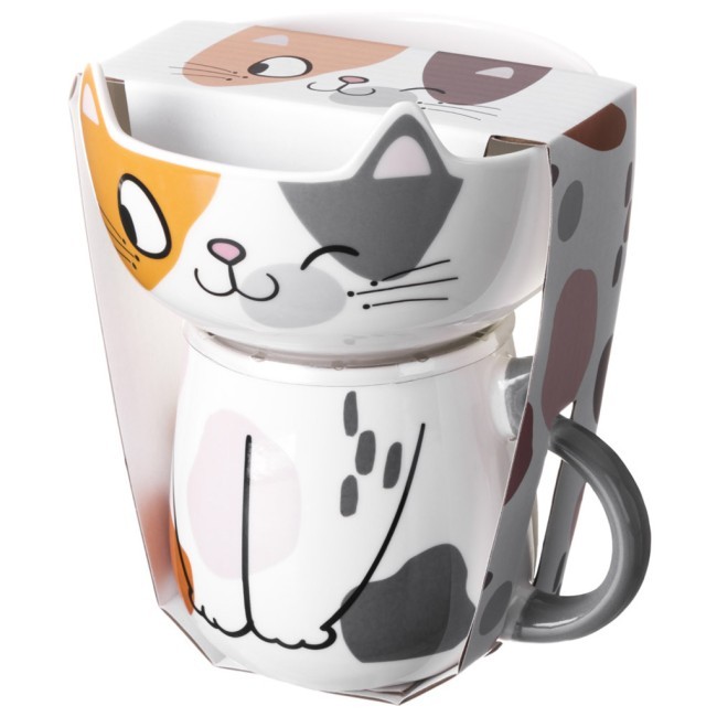 Набор для завтрака lefard "cat", 2 пр.: салатник 500мл, кружка 450мл Lefard (260-1081) Набор для завтрака lefard "cat", 2 пр.: салатник 500мл, кружка 450мл Lefard (260-1081)