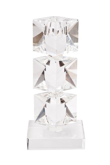 Подсвечник "хрустальный" 9*7*19.5см (TT-00016073) Подсвечник "хрустальный" 9*7*19.5см (TT-00016073)