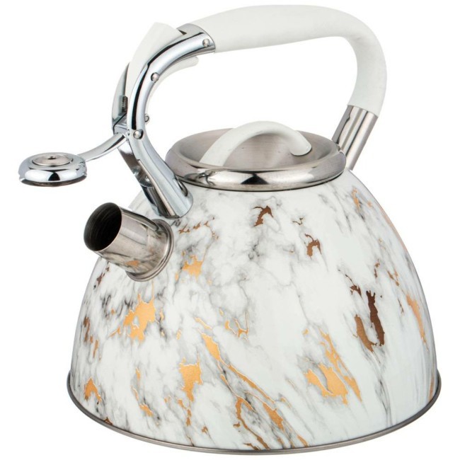 Чайник agness со свистком, серия fantasy, 3,0 л, индукционное капсульное дно Agness (937-042)