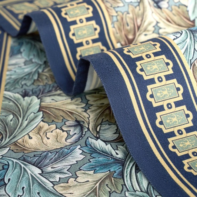 Набор 2 шт полотенце "листья морриса" gold stripe 40х60см, 100% хлопок,твил 850-752-6 Lefard (850-752-6)