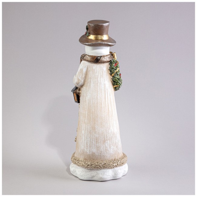 Статуэтка "снеговик" с led-подсветкой 12,5х12х33,7 см Lefard (121-108)