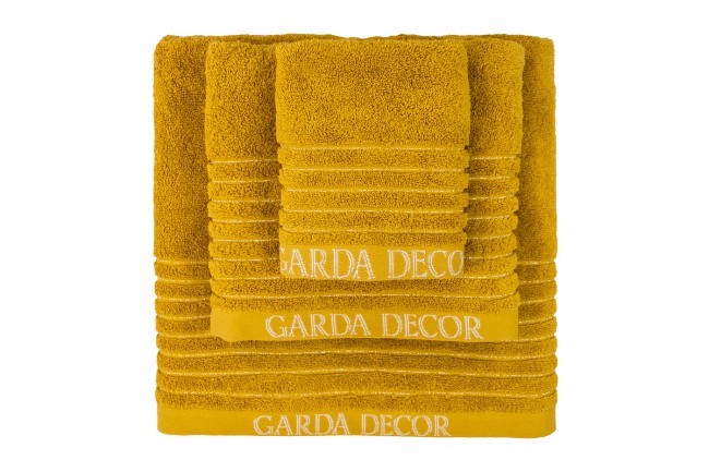 Полотенце Стелла горчичное 30*50 (TT-00012107)