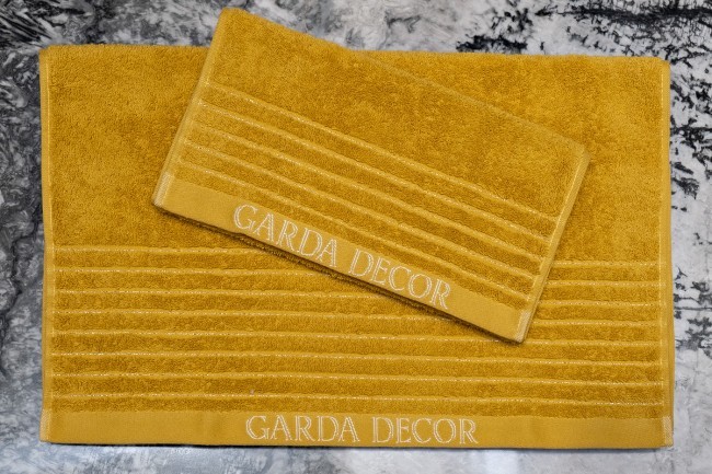 Полотенце Стелла горчичное 30*50 (TT-00012107)