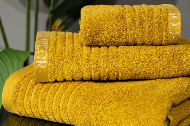 Полотенце Стелла горчичное 30*50 (TT-00012107)