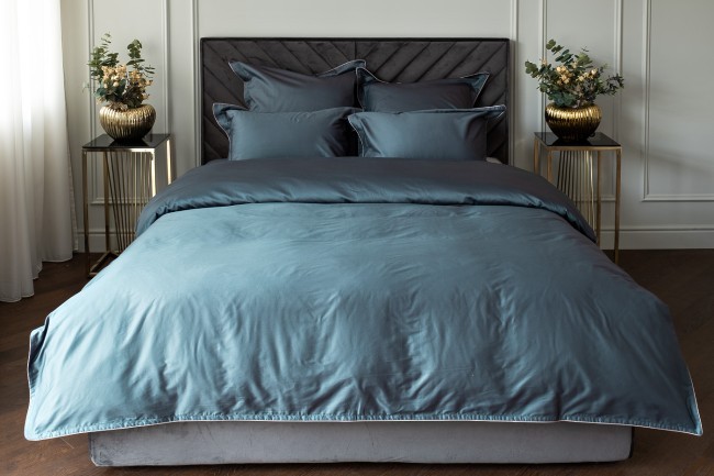 Пододеяльник сатин зеленый  200*220 (TT-00014163)