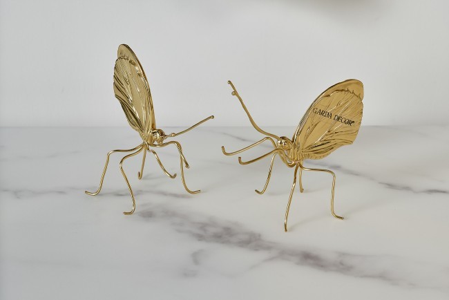 Декор настольный "Бабочка золотая-1" 8*9см (TT-00008882) Декор настольный "Бабочка золотая-1" 8*9см (TT-00008882)