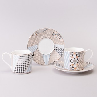 Чайный набор lefard "top style" на 2 пер. 4 пр. 250 мл Lefard (165-595) Чайный набор lefard "top style" на 2 пер. 4 пр. 250 мл Lefard (165-595)