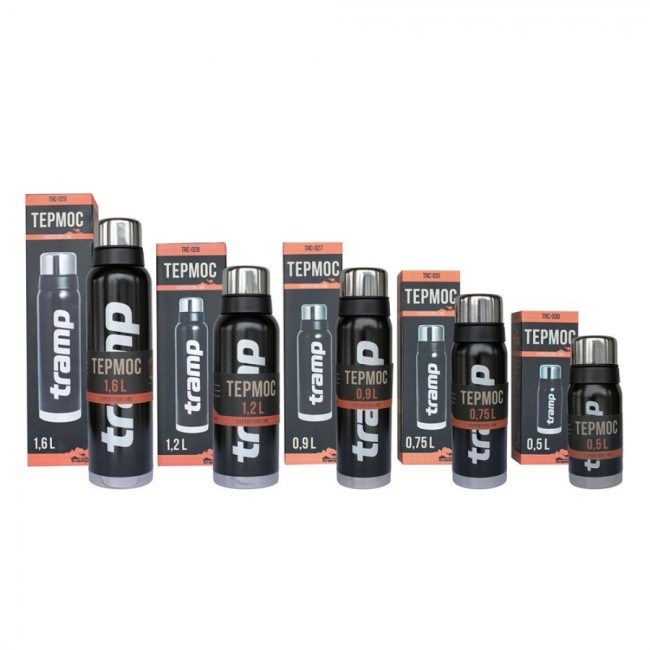 Термос Tramp 0,75 л черный TRC-031 (63870) Термос Tramp 0,75 л черный TRC-031 (63870)