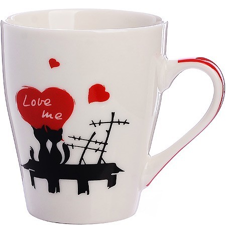 Кружка 340 мл Черные Кошки (мин.4шт)LR (31218)