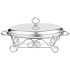 Мармит agness  овальный silver 2,4l Agness (781-500)