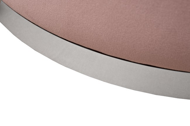 Кресло Verona/VD вращающееся, велюр розовый Colt007-ROS/хром 70*77*80см (TT-00014713)