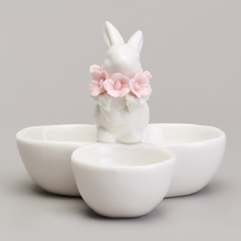 Блюдо для яиц "зайчик" 11х10,5х10 см LEFARD (146-2181)