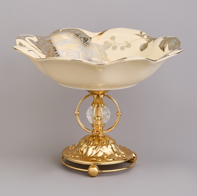 Фруктовница на ножке 29*29*24 см Lefard (46-1392)