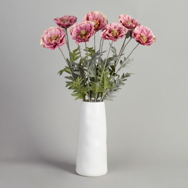 Цветок искусственный "мак" высота=72см. Lefard (287-571) Цветок искусственный "мак" высота=72см. Lefard (287-571)