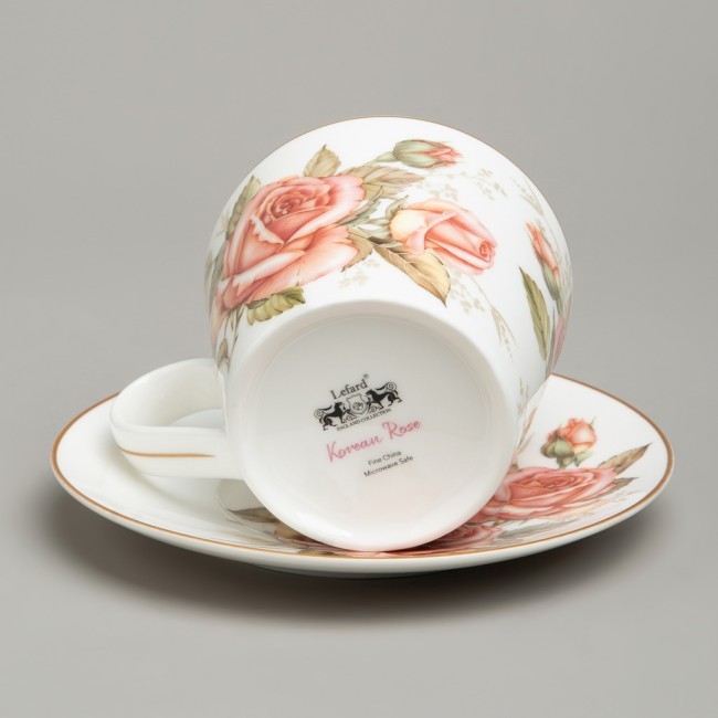 Чайная пара lefard "корейская роза" 300 мл Lefard (590-675) Чайная пара lefard "корейская роза" 300 мл Lefard (590-675)