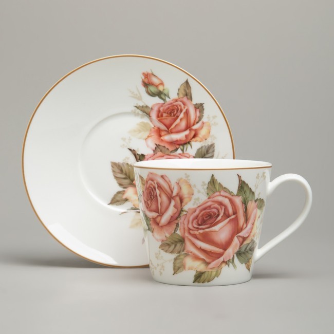 Чайная пара lefard "корейская роза" 300 мл Lefard (590-675) Чайная пара lefard "корейская роза" 300 мл Lefard (590-675)