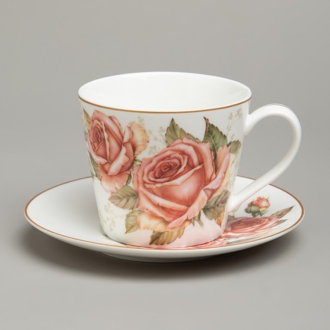 Чайная пара lefard "корейская роза" 300 мл Lefard (590-675) Чайная пара lefard "корейская роза" 300 мл Lefard (590-675)