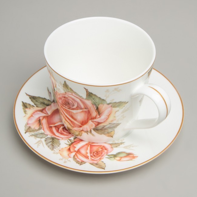 Чайная пара lefard "корейская роза" 300 мл Lefard (590-675) Чайная пара lefard "корейская роза" 300 мл Lefard (590-675)