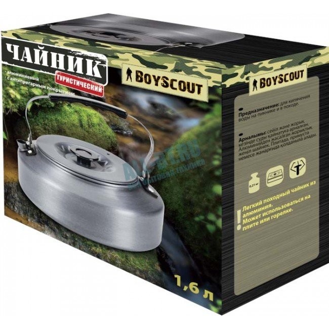 Чайник туристический Boyscout 1,6л. 61169 (57102) (53282) Чайник туристический Boyscout 1,6л. 61169 (57102) (53282)