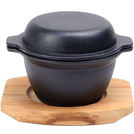 Кастрюля 0,3л с/кр дер/под чугун МВ (26801)