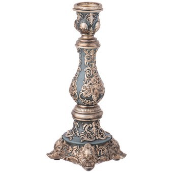 Подсвечник коллекция "рококо", 9,8*9,8*25cm Lefard (504-416)