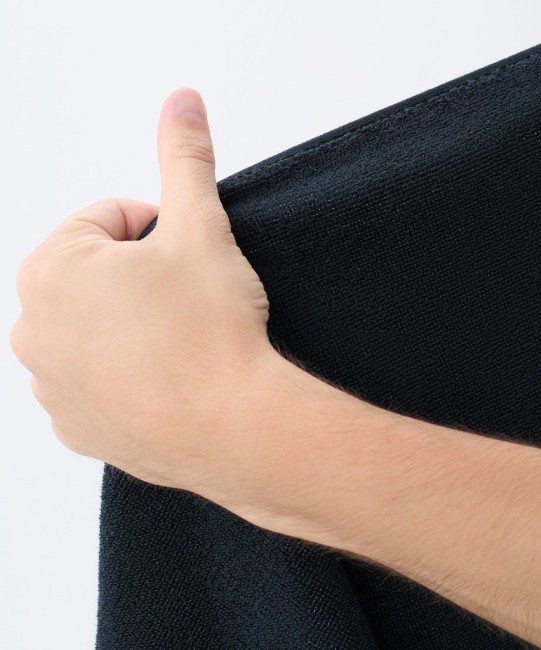 Полотенце спортивное JÖGEL ESSENTIAL Towel L, 70х140, черный/белый (2117708)