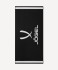 Полотенце спортивное JÖGEL ESSENTIAL Towel L, 70х140, черный/белый (2117708)