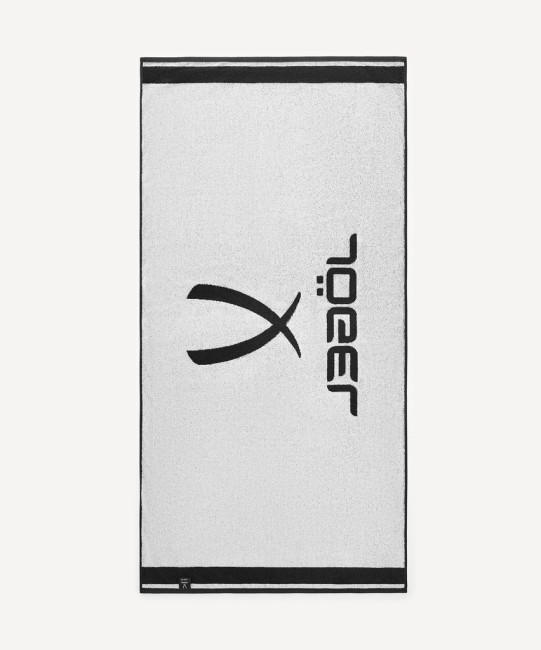 Полотенце спортивное JÖGEL ESSENTIAL Towel L, 70х140, черный/белый (2117708)