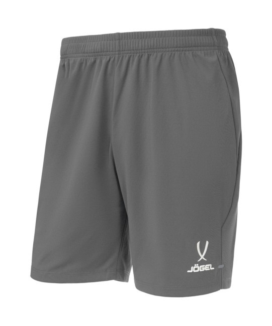 Шорты тренировочные без карманов JÖGEL PREMIER PerFormDRY Training Shorts, темно-серый (2122614)