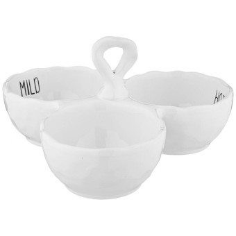 Менажница трехсекционная с ручкой коллекция "crumpled" 20.5*20.5*10.7 см LEFARD (157-222) Менажница трехсекционная с ручкой коллекция "crumpled" 20.5*20.5*10.7 см LEFARD (157-222)