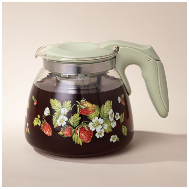Заварочный чайник agness с фильтром "земляника" 900 мл. Agness (885-108) Заварочный чайник agness с фильтром "земляника" 900 мл. Agness (885-108)