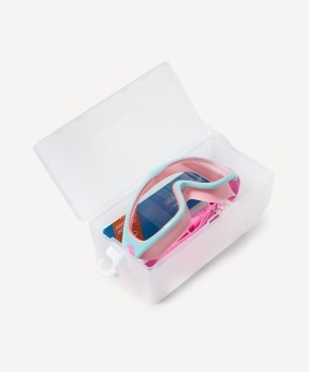 Очки-маска для плавания с берушами 25DEGREES Fusion Lilac/Turquoise/Pink, детский (2125368)