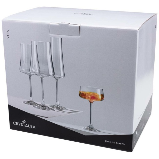 Набор бокалов для вина 360мл из 6 штук "xtra" высота 23,5 см Crystalex (674-754) Набор бокалов для вина 360мл из 6 штук "xtra" высота 23,5 см Crystalex (674-754)