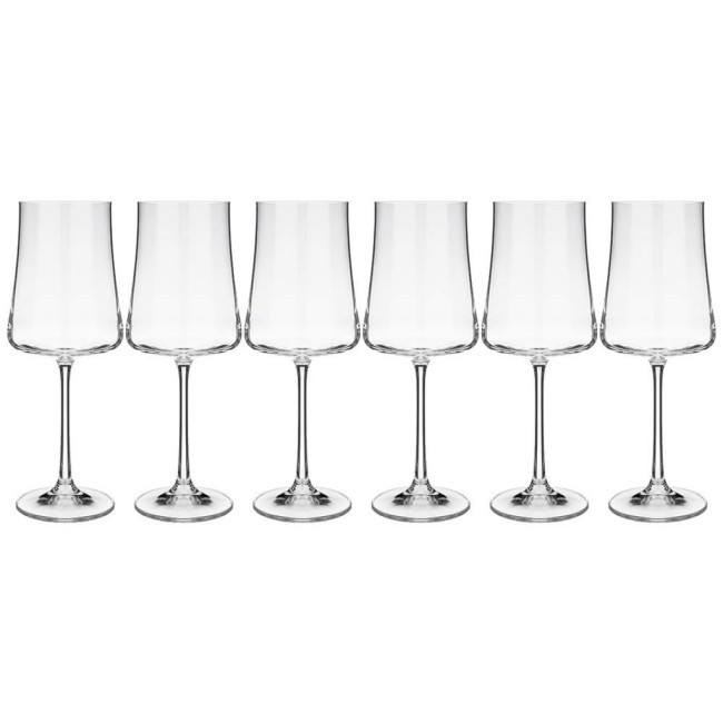 Набор бокалов для вина 360мл из 6 штук "xtra" высота 23,5 см Crystalex (674-754) Набор бокалов для вина 360мл из 6 штук "xtra" высота 23,5 см Crystalex (674-754)