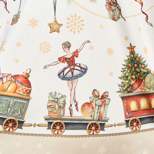 Скатерть  овальная  "щелкунчик" ,140х180см ,бежевый, 100% хлопок ,твил Lefard (850-757-4)