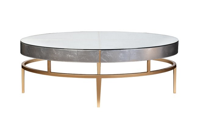 Стол журнальный "Futuro" серебристый 132*76*46см (TT-00006458) Стол журнальный "Futuro" серебристый 132*76*46см (TT-00006458)