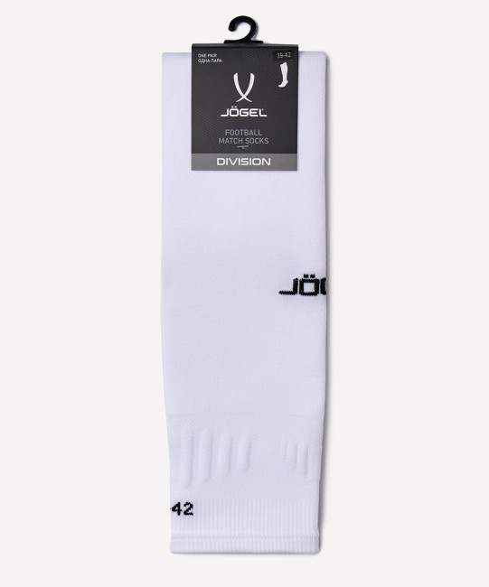 Гольфы футбольные JOGEL MATCH FOOTLESS SOCKS, белый (2111768)